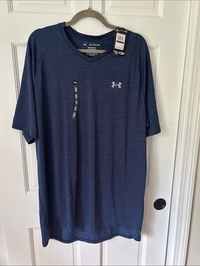 Under Armour Tech Tee Blue Size 2XL NWT